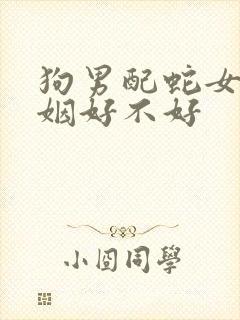 狗男配蛇女的婚姻好不好