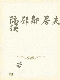 隔壁邻居夫妇交换