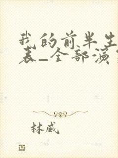 我的前半生演员表_全部演员介绍1