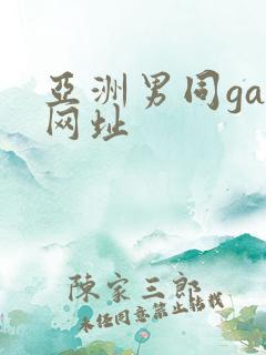 亚洲男同gay网址