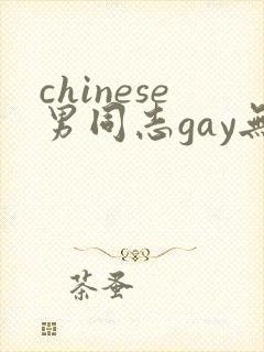 chinese男同志gay无套