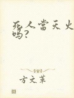 死人当天火化好吗?