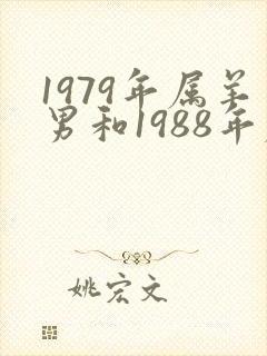 1979年属羊男和1988年属龙女婚配