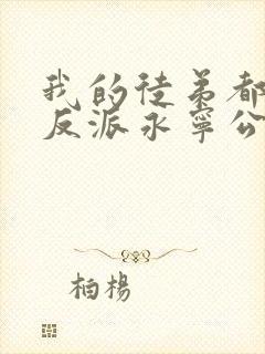 我的徒弟都是大反派永宁公主