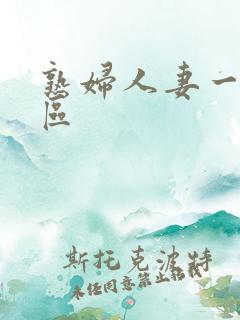 熟妇人妻一二三区