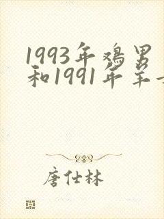 1993年鸡男和1991年羊女相配婚姻如何