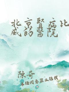 北京肾病比较权威的医院