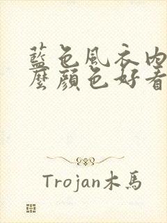 蓝色风衣内搭什么颜色好看