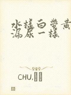 水样白带黄色像漏尿一样