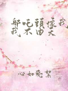 哪吒头像我命由我不由天