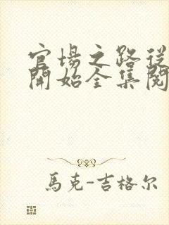 官场之路从片警开始全集阅读