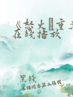 《怒火·重案》在线播放