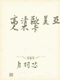 高清欧美亚洲成人不卡