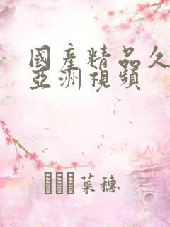 国产精品久久久亚洲视频