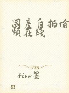 国产自拍偷拍视频在线