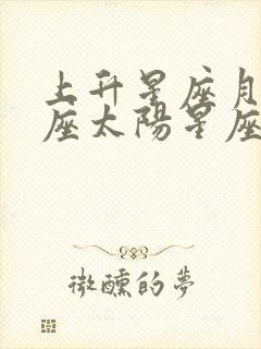 上升星座月亮星座太阳星座查询表