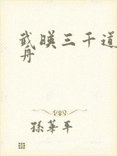 武映三千道许无舟
