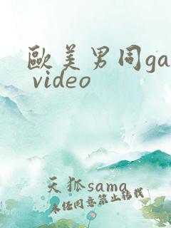 欧美男同gay video