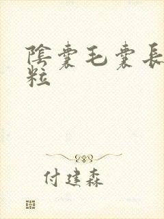 阴囊毛囊长白颗粒