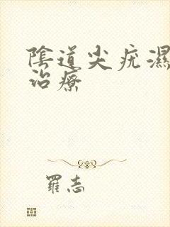 阴道尖疣湿锐的治疗