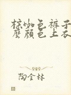 棕咖色裤子配什么颜色上衣好看女