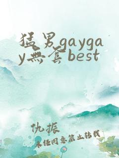 猛男gaygay无套best