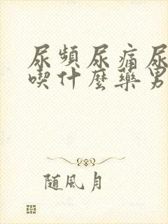 尿频尿痛尿不尽吃什么药男性