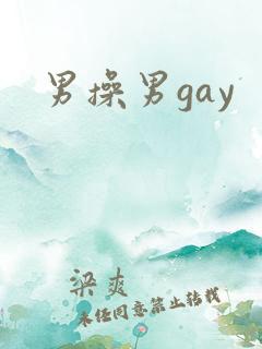 男操男gay