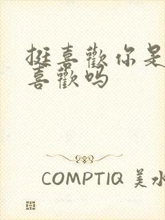 挺喜欢你是不够喜欢吗