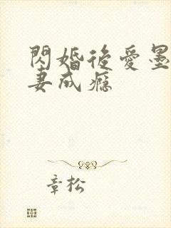 闪婚后爱墨少宠妻成瘾