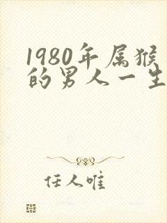 1980年属猴的男人一生命运