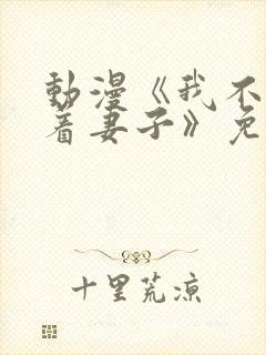 动漫《我不该瞒着妻子》免费观看