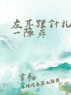 左耳跟针扎一阵一阵疼