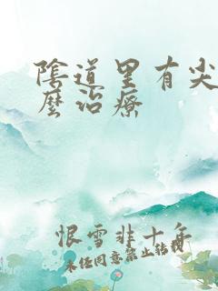 阴道里有尖疣怎么治疗