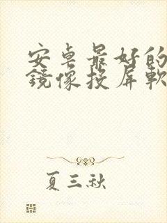 安卓最好的手机镜像投屏软件