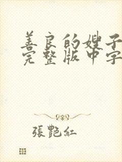 善良的嫂子电影完整版中字