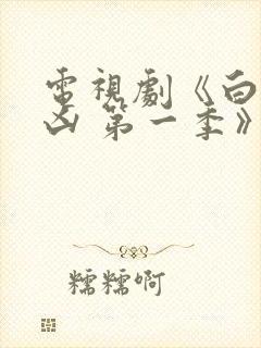 电视剧《白夜追凶 第一季》重逢版 更新