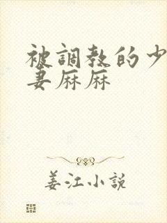 被调教的少妇人妻麻麻