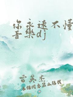 你永远不懂我纯音乐dj