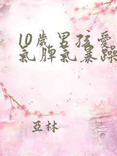 10岁男孩爱生气脾气暴躁易怒