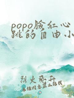 popo脸红心跳的自由小说阅读网