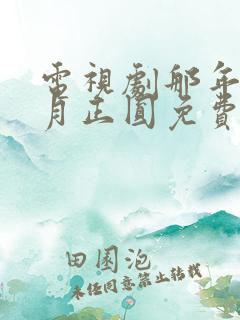 电视剧那年花开月正圆免费观看全集