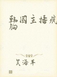 韩国主播疯狂抖胸