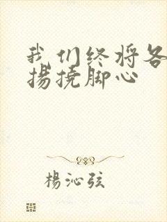 我们终将各自远扬挠脚心