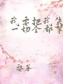 我要把我失去的一切全都拿回来