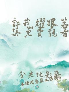 许我耀眼第30集免费观看