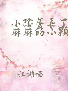 小阴唇长了密密麻麻的小颗粒