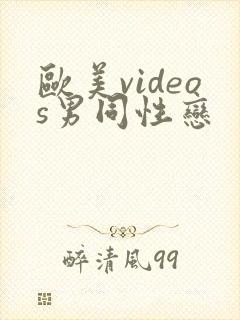 欧美videos男同性恋