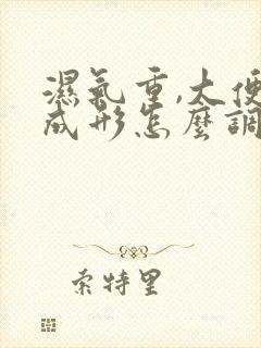 湿气重,大便不成形怎么调理