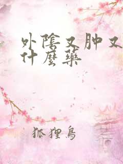 外阴又肿又疼擦什么药